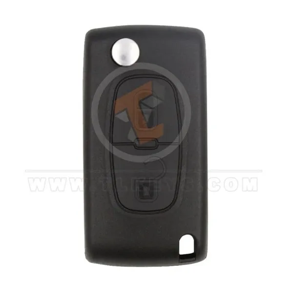 Peugeot All Models 2003 2016 Flip Remote Shell 2 Buttons Aftermarket Status Aftermarket