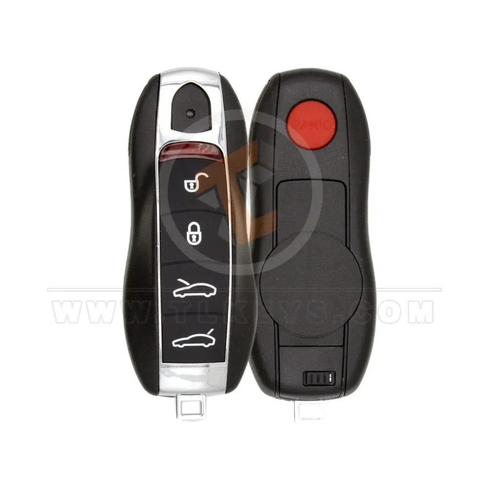 Porsche smart proximity remote key shell 5 buttons 2013 2017