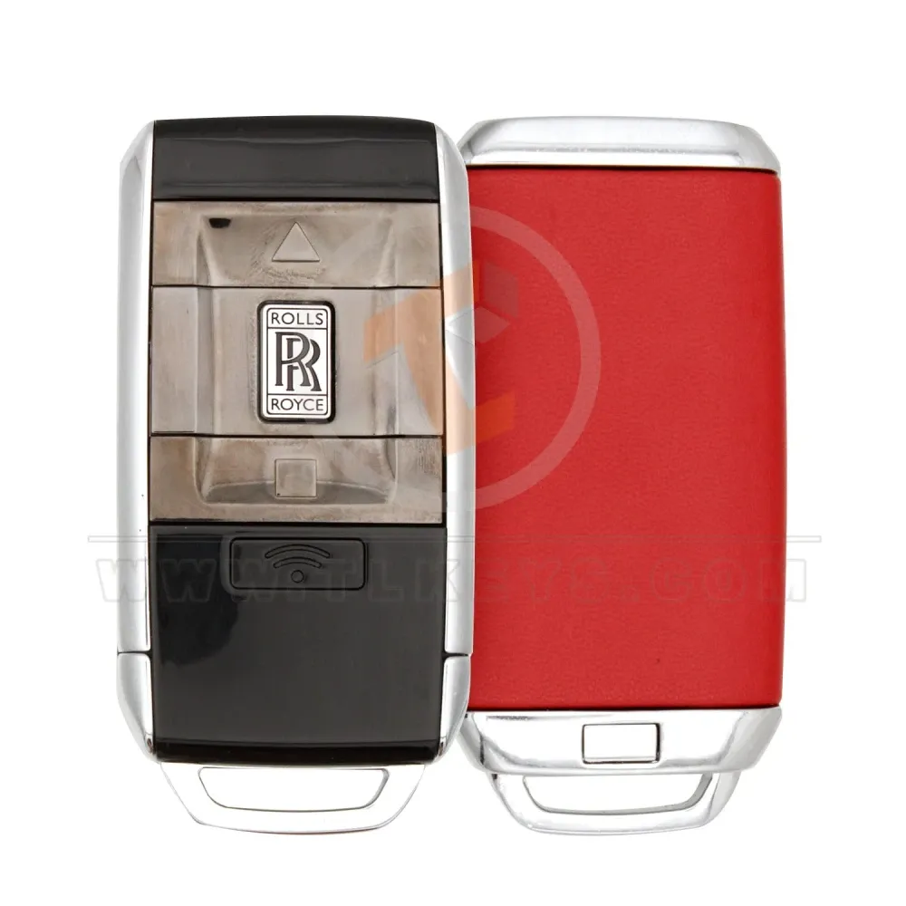 Original rolls royce smart key shell 4 button red color