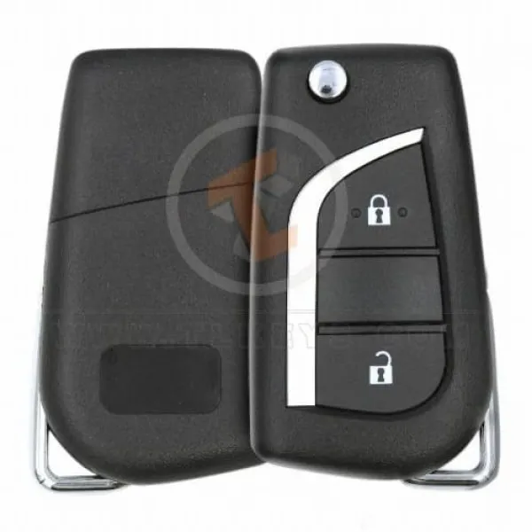 Toyota Camry 2016 2020 Flip Key Remote Shell 2 Buttons Remote Type Fobik