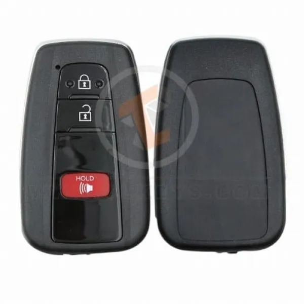 Toyota Camry 2016 2020 Smart Key Remote Shell 3 boutons Bouton de panique de rechange Oui