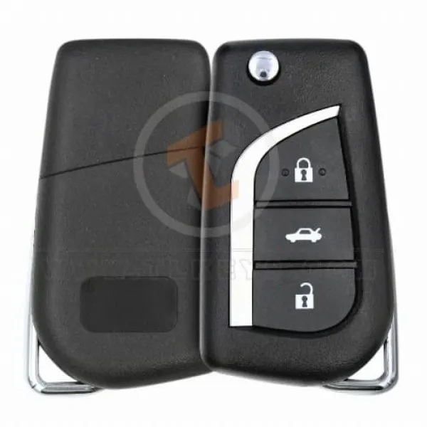 Toyota Crown 2016 2020 Flip Key Remote Shell 3 Buttons Buttons 2