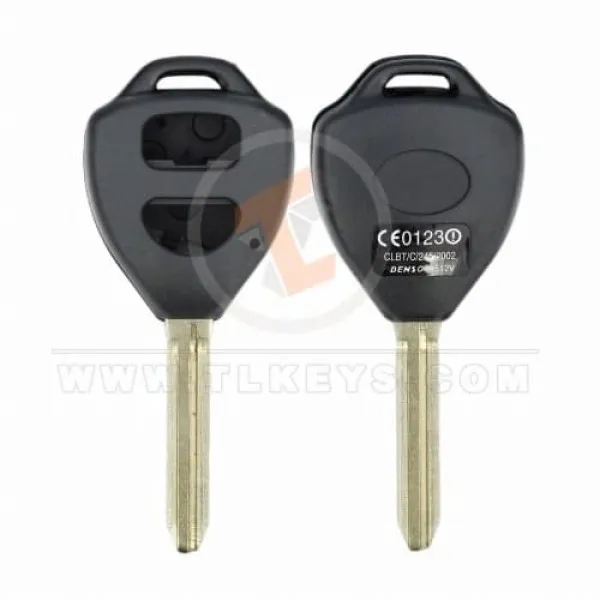 Toyota Yaris 2008 2013 Remote Key Shell 2 Buttons Status Aftermarket