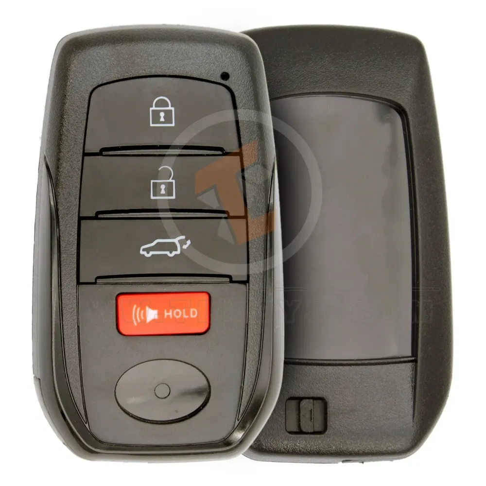 Toyota land cruiser 2022 smart key remote shell 4 buttons main Toyota land cruiser 2022 smart key remote shell 4 buttons main
