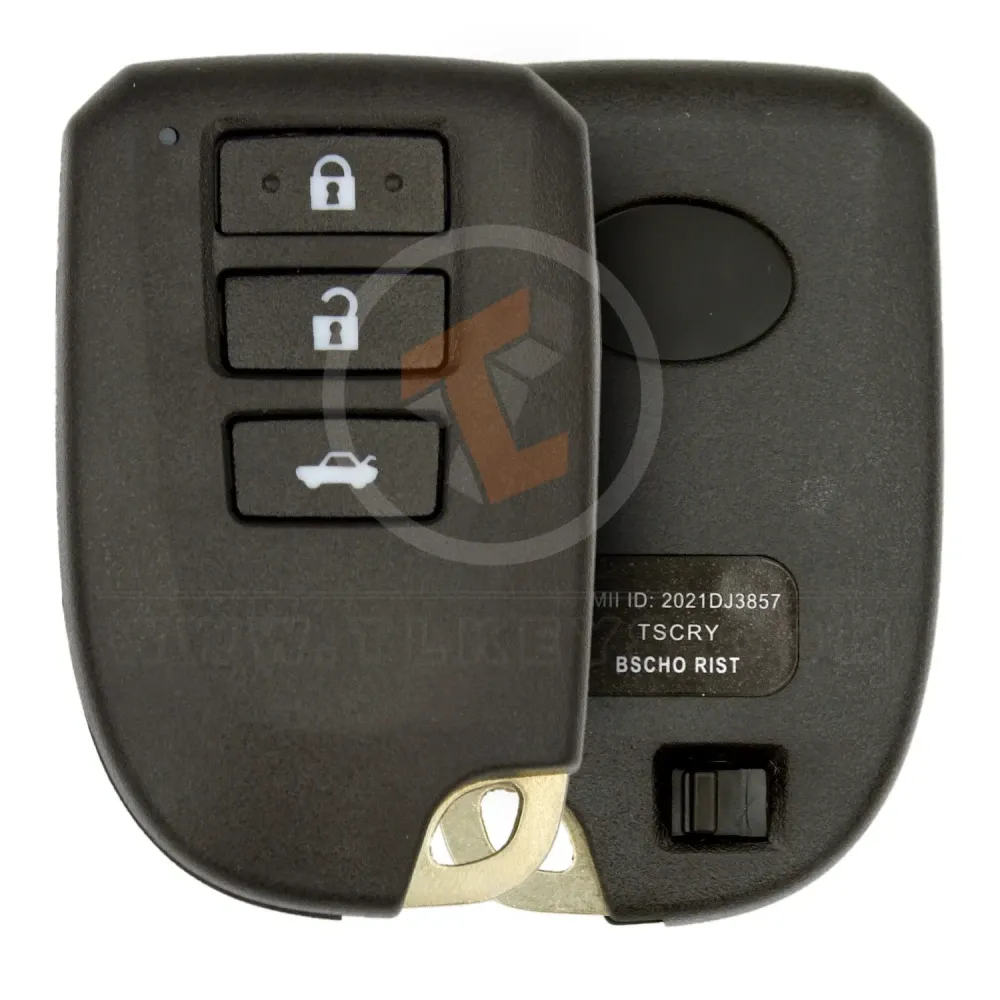 Toyota yaris 2012 2018 smart key remote shell 3 buttons main Toyota yaris 2012 2018 smart key remote shell 3 buttons main