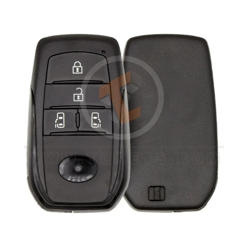 Toyota granvia hiace 2019 2023 smart key shell 4 buttons