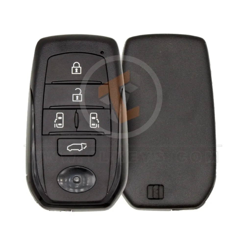 Toyota granvia hiace 2019 2023 smart key shell 5 buttons