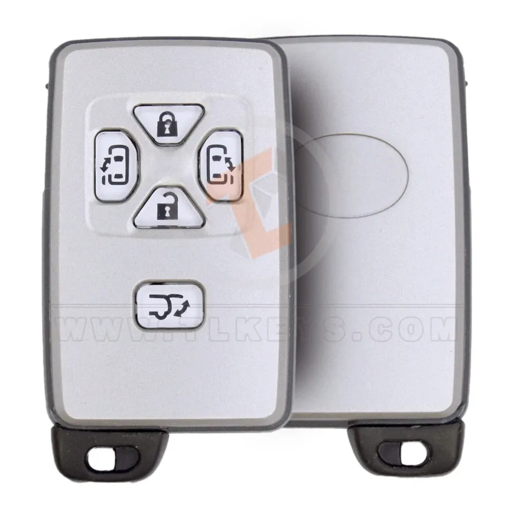 Toyota previa smart key remote shell 5 buttons