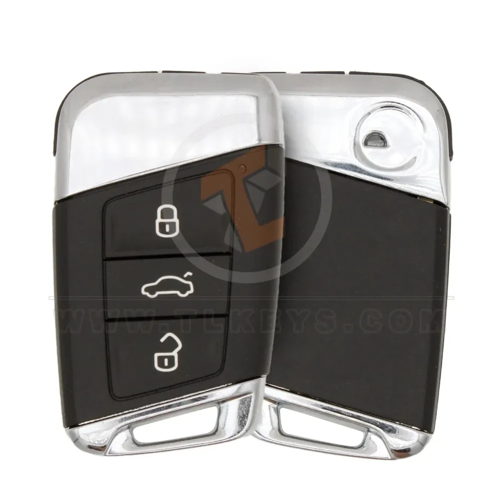 Vw passat 2015 3 button smart key shell aftermarket brand Vw passat 2015 3 button smart key shell aftermarket brand