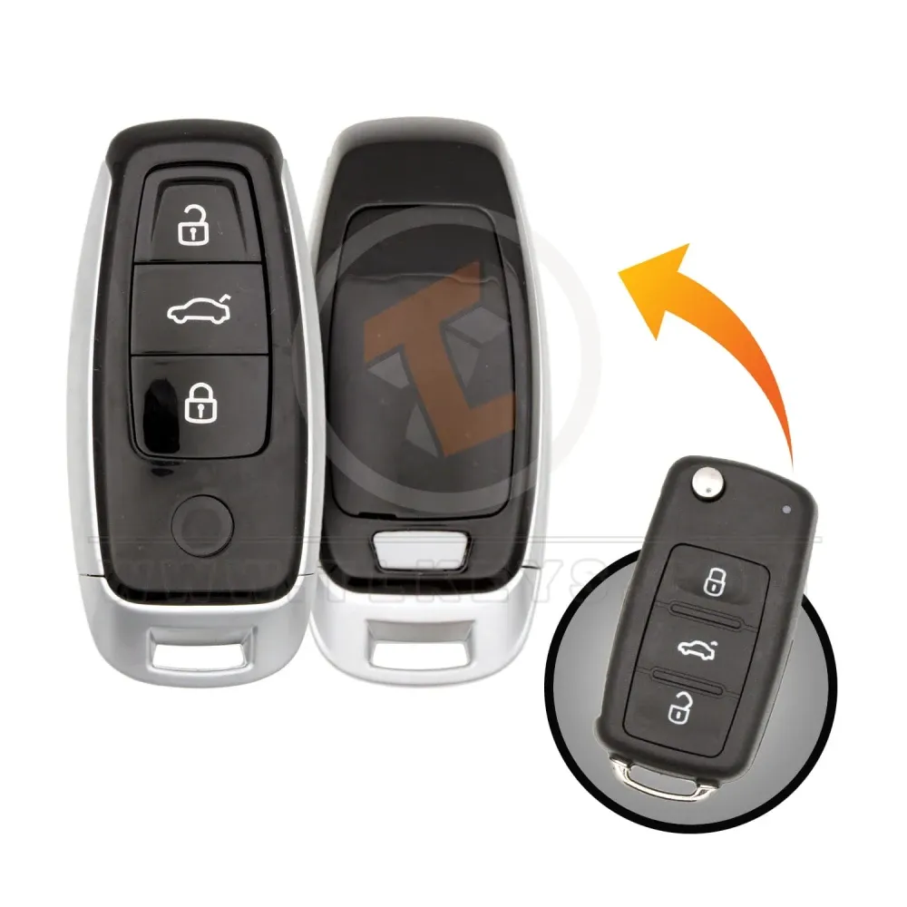Modified volkswagen smart remote key shell 3 buttons Modified volkswagen smart remote key shell 3 buttons