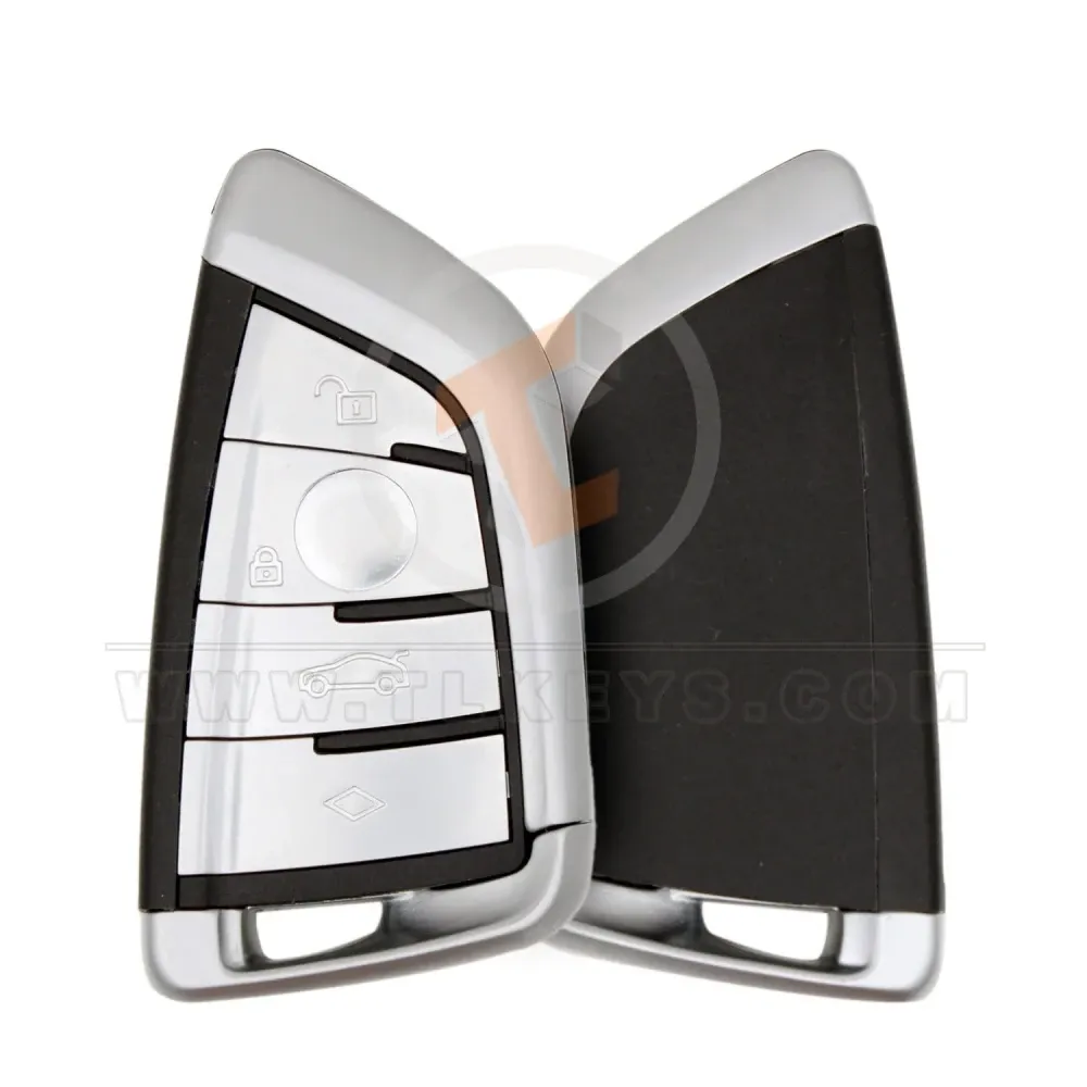 Bmw g series 4 button smart proximity key shell chrome Bmw g series 4 button smart proximity key shell chrome