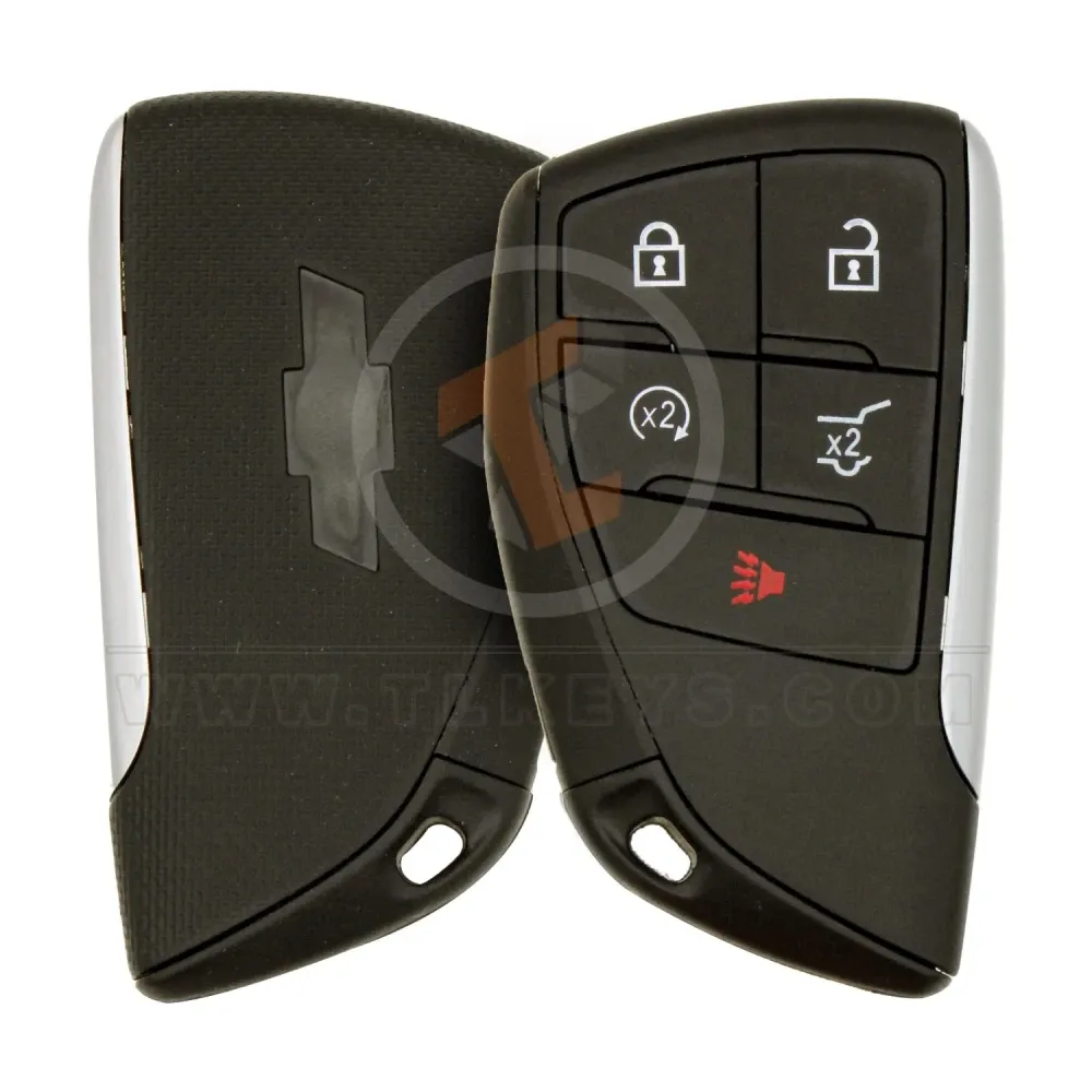 Chevrolet 2021 2024 smart key remote shell 5 buttons suv trunk
