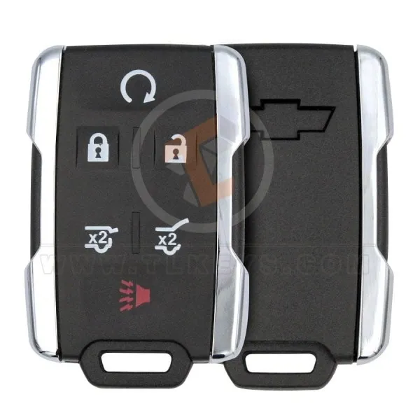 Chevrolet 2015 6 Buttons Chrome Remote Key Shell Buttons 2