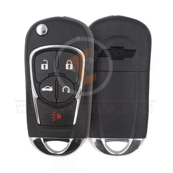 Chevrolet Key Shell 5B Aftermarket Brand Remote Type Fobik