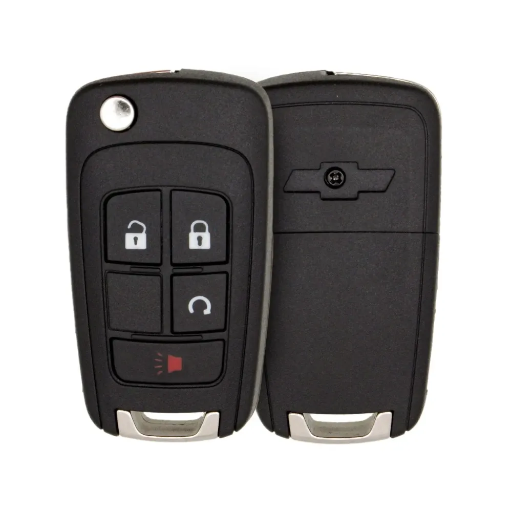 Chevrolet cruze slip key shell 4 buttons am start