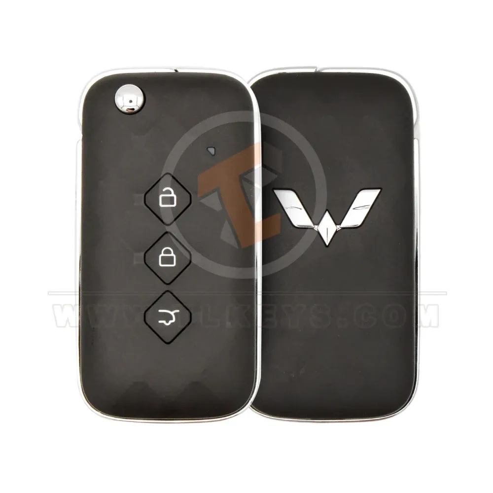 Original chevrolet wuling 2022 2025 flip remote key shell 3b
