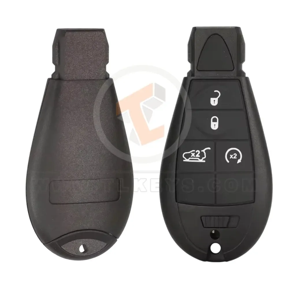 Chrysler jeep dodge fobik remote key shell 4 buttons without panic Chrysler jeep dodge fobik remote key shell 4 buttons without panic