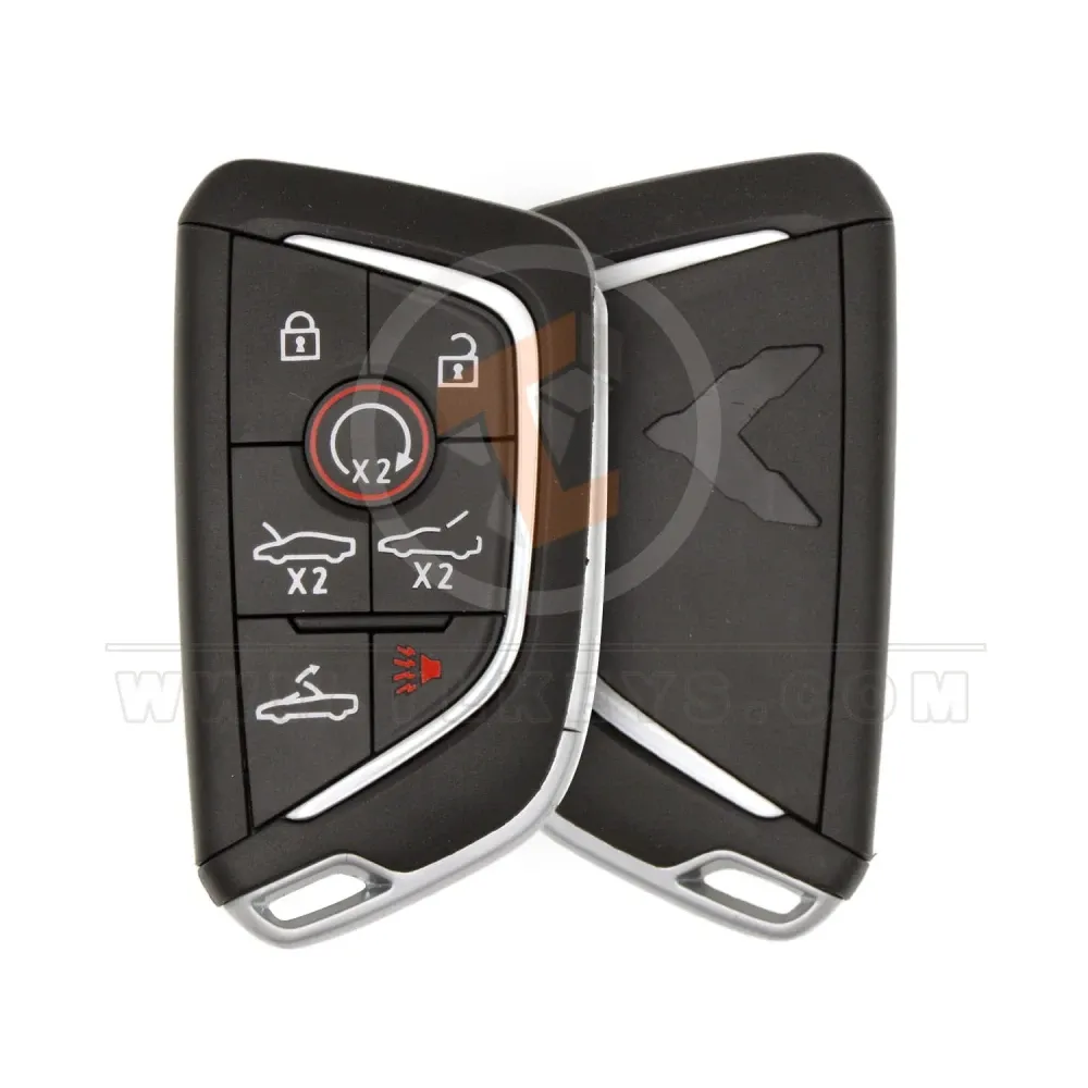 Corvette smart key shell 7 buttons aftermarket brand