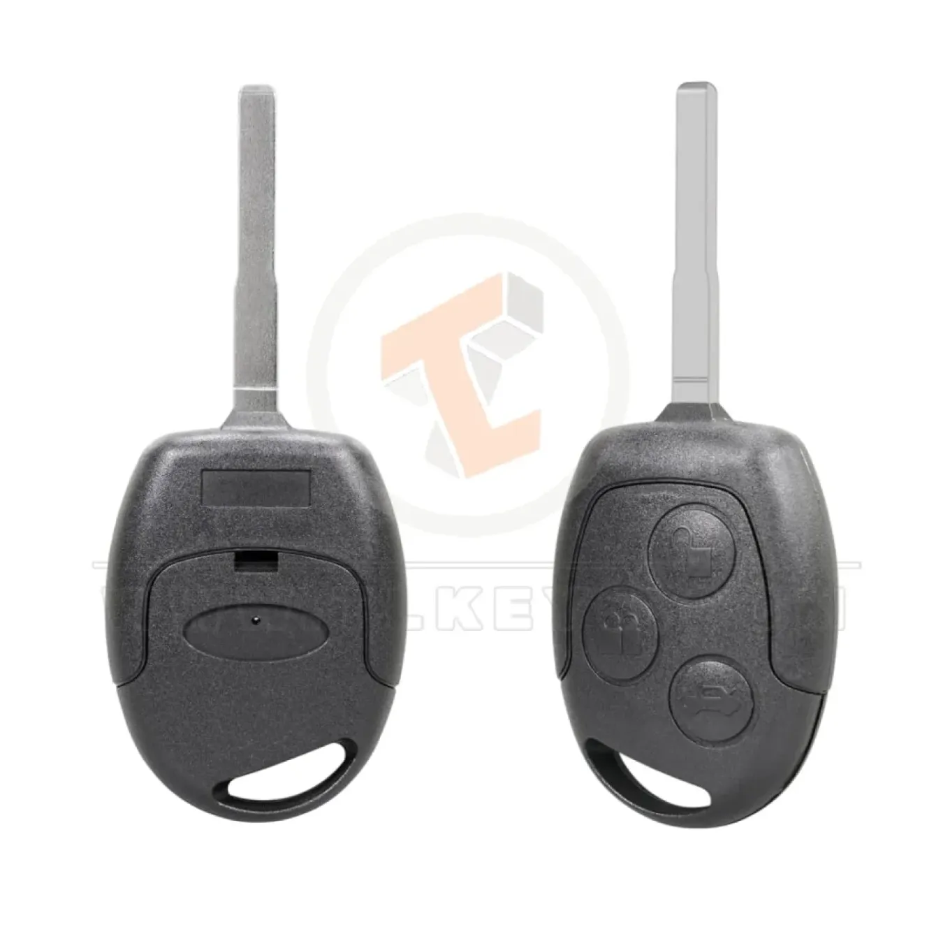 Ford focus mondeo head remote key shell 3 buttons hu101 blade