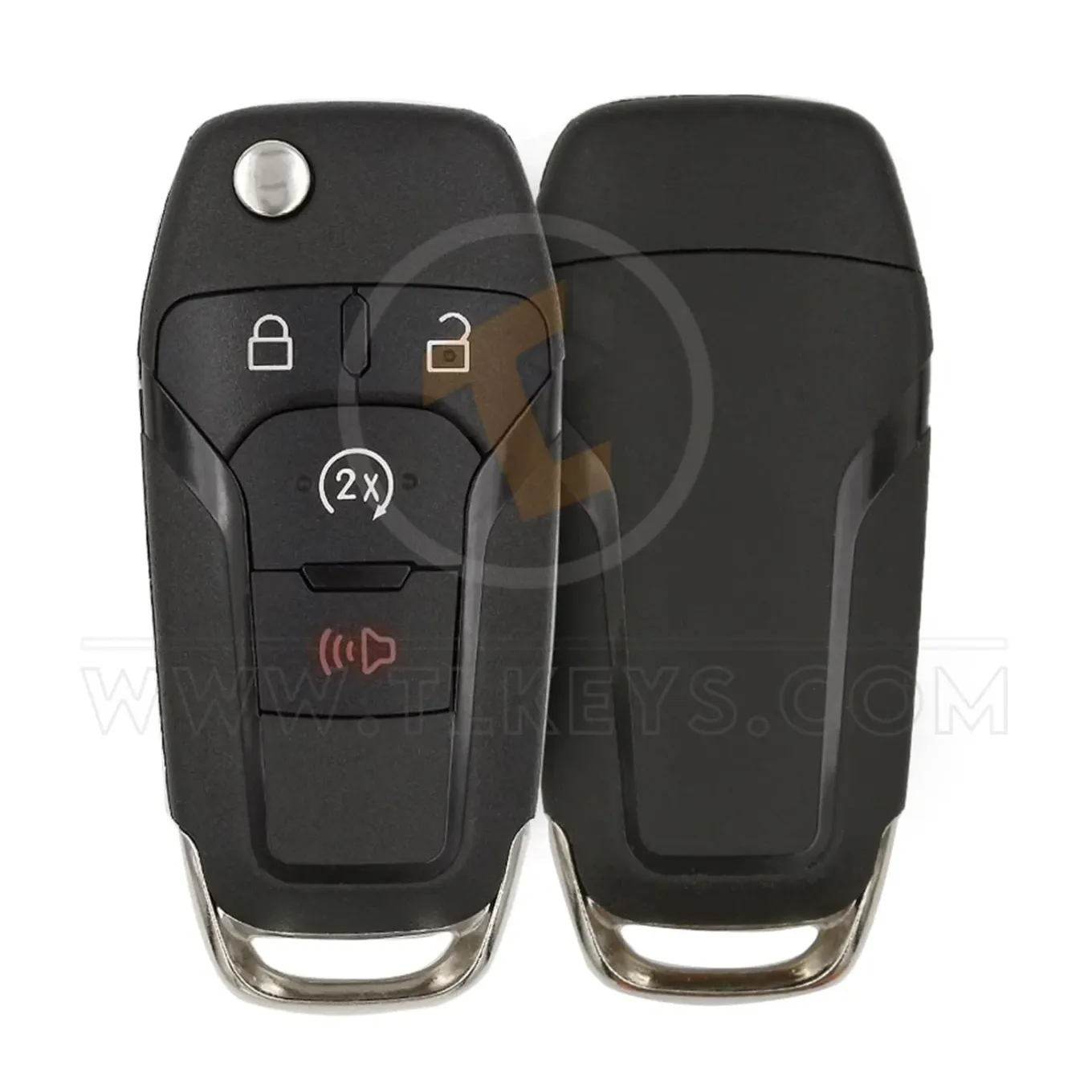 Ford smart proximity remote key shell 4 buttons aftermarket brand Ford smart proximity remote key shell 4 buttons aftermarket brand