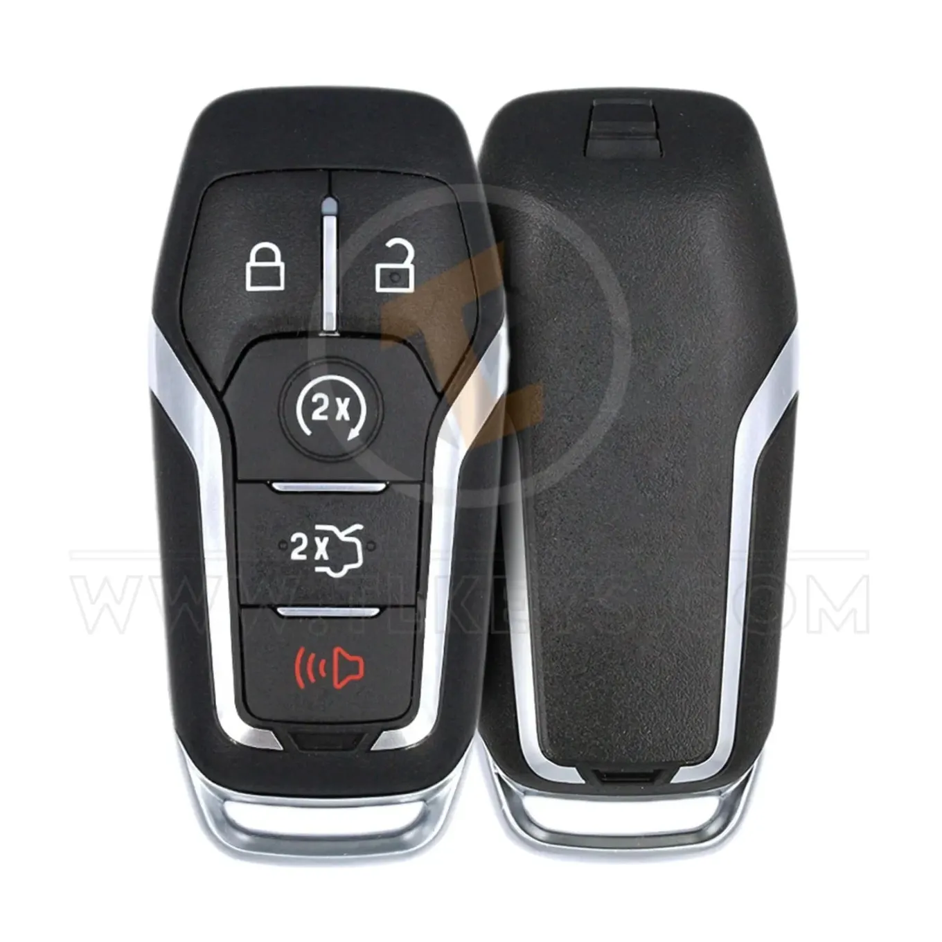 Ford smart proximity remote key shell 5 buttons aftermarket brand