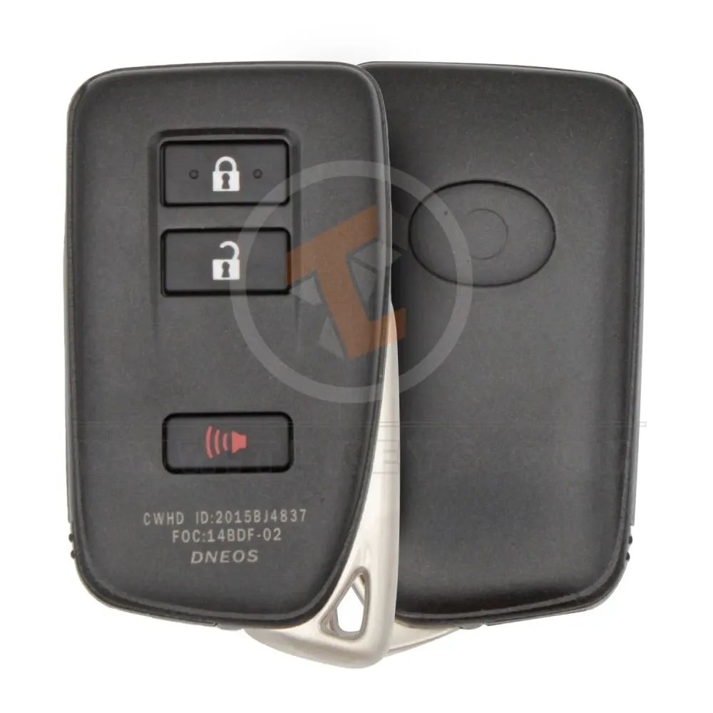 Lexus 2016 2019 smart proximity remote key shell 3 buttons