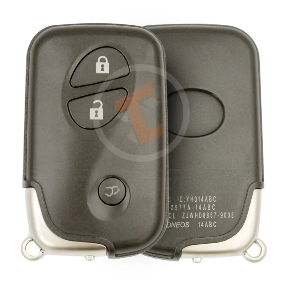 Lexus 2007 2010 smart key remote shell 3 buttons suv trunk aftermarket 1 Lexus 2007 2010 smart key remote shell 3 buttons suv trunk aftermarket 1