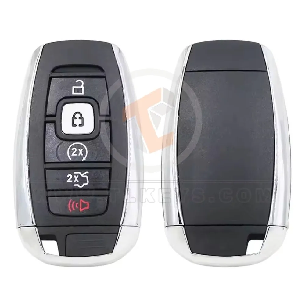 Lincoln smart proximity remote key shell 5 buttons aftermarket