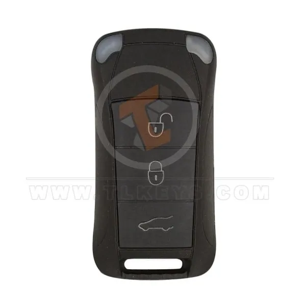 Porsche Cayenne 2006 2011 Flip Key Remote Shell 3+1 Buttons Panic Button No