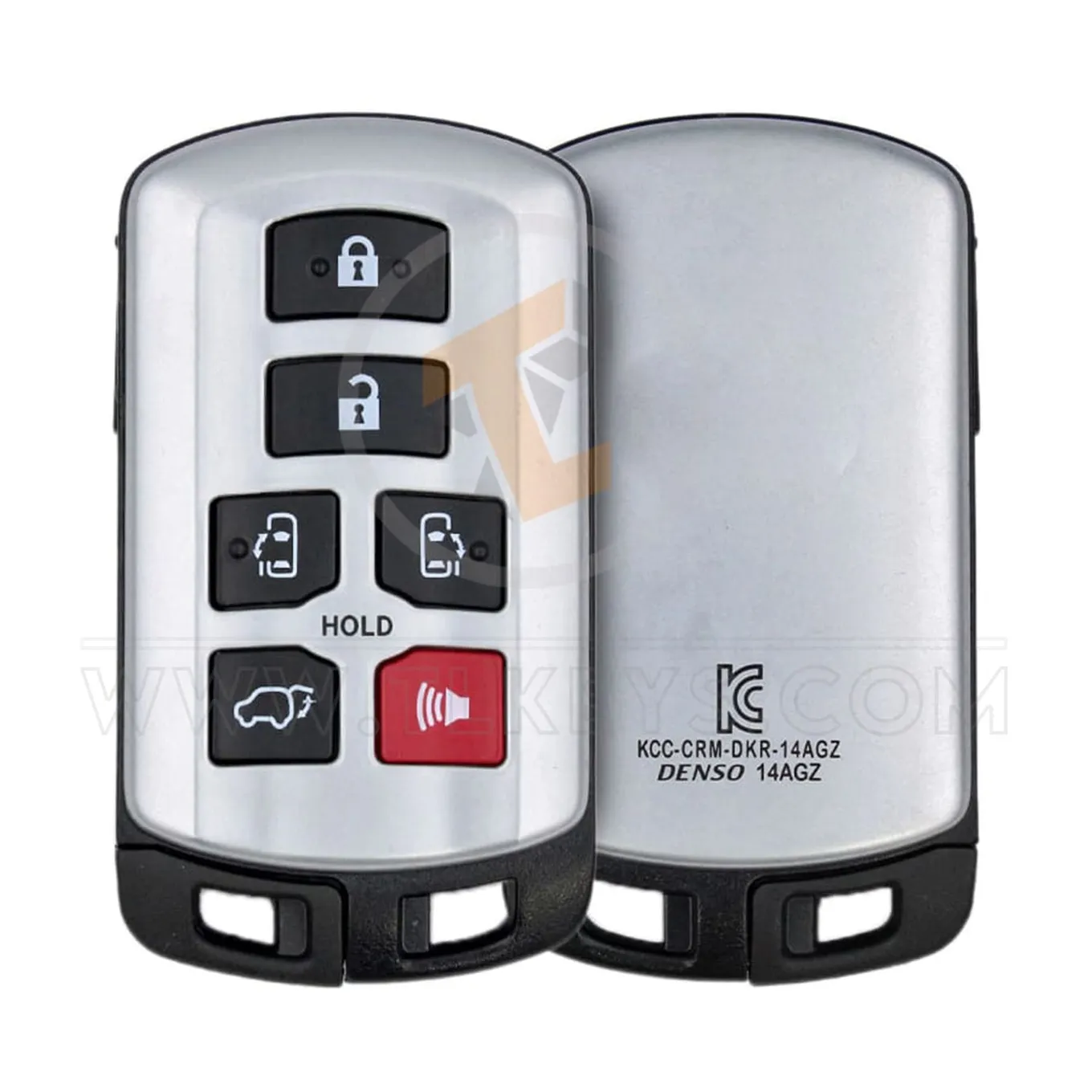Toyota Sienna 2011 2017 Smart Key Remote Shell 6 boutons Bouton de panique de rechange Oui Toyota Sienna 2011 2017 Smart Key Remote Shell 6 boutons Bouton de panique de rechange Oui
