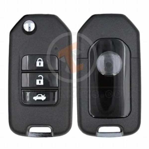 KeyDiy KD Flip Key Remote 3 boutons Honda Type B10 3 Statut Marché secondaire