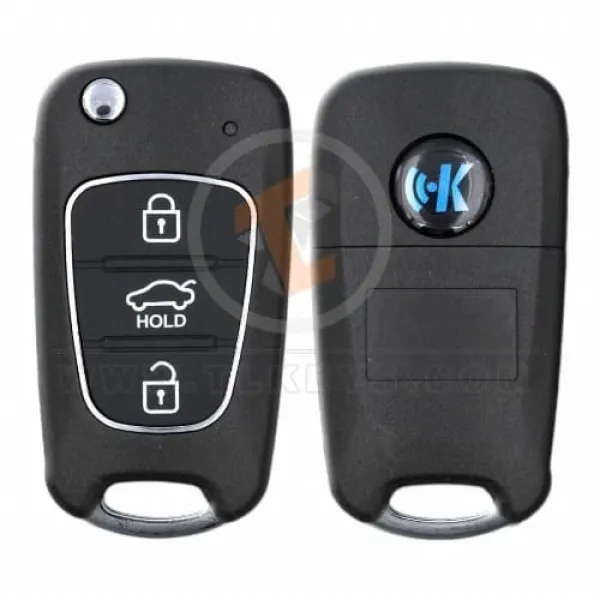 KeyDiy KD Flip Key Remote 3 Buttons Hyundai Kia Type B04 Status Aftermarket KeyDiy KD Flip Key Remote 3 Buttons Hyundai Kia Type B04 Status Aftermarket