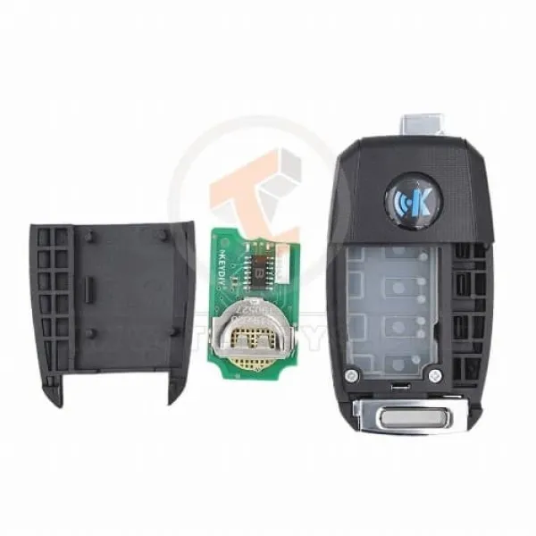 KeyDiy KD clé rabattable télécommande 2 boutons Kia Hyundai Type B19 2 statut marché secondaire