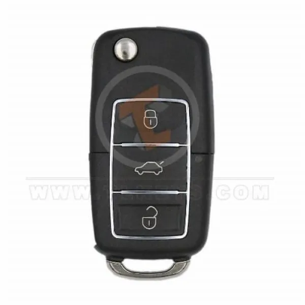 Keydiy Flip Remote Key 3 Buttons Volkswagen Type B01 3 Luxury Black KeyDiy Remote Type B Series Keydiy Flip Remote Key 3 Buttons Volkswagen Type B01 3 Luxury Black KeyDiy Remote Type B Series