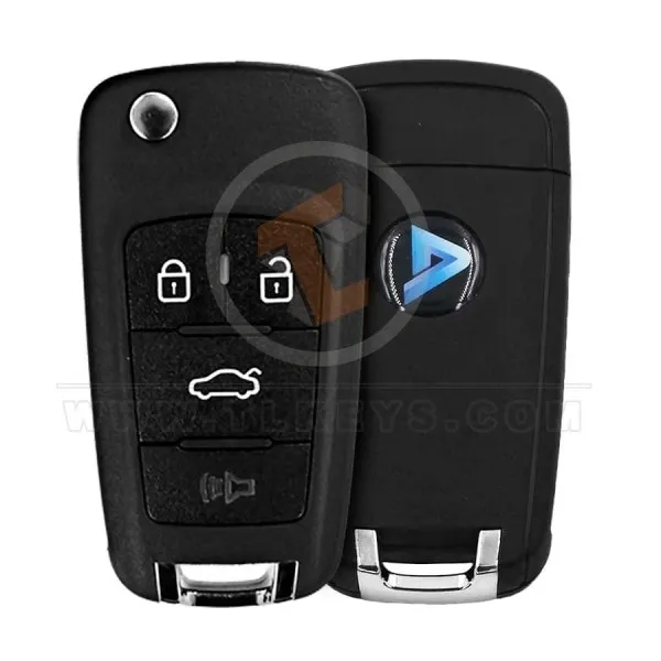 KeyDiy KD Flip Key Remote Chevrolet Type B18 4 Technolock Buttons 2