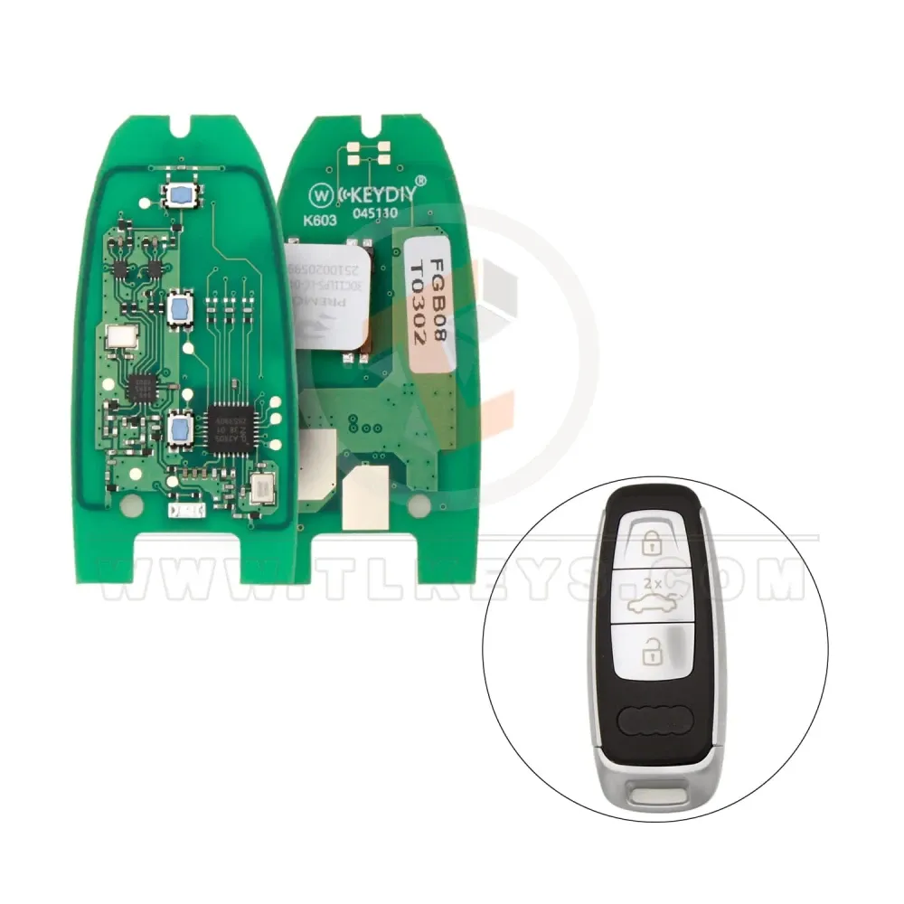 Keydiy kd universal smart key board 3 buttons audi fgb08 Keydiy kd universal smart key board 3 buttons audi fgb08