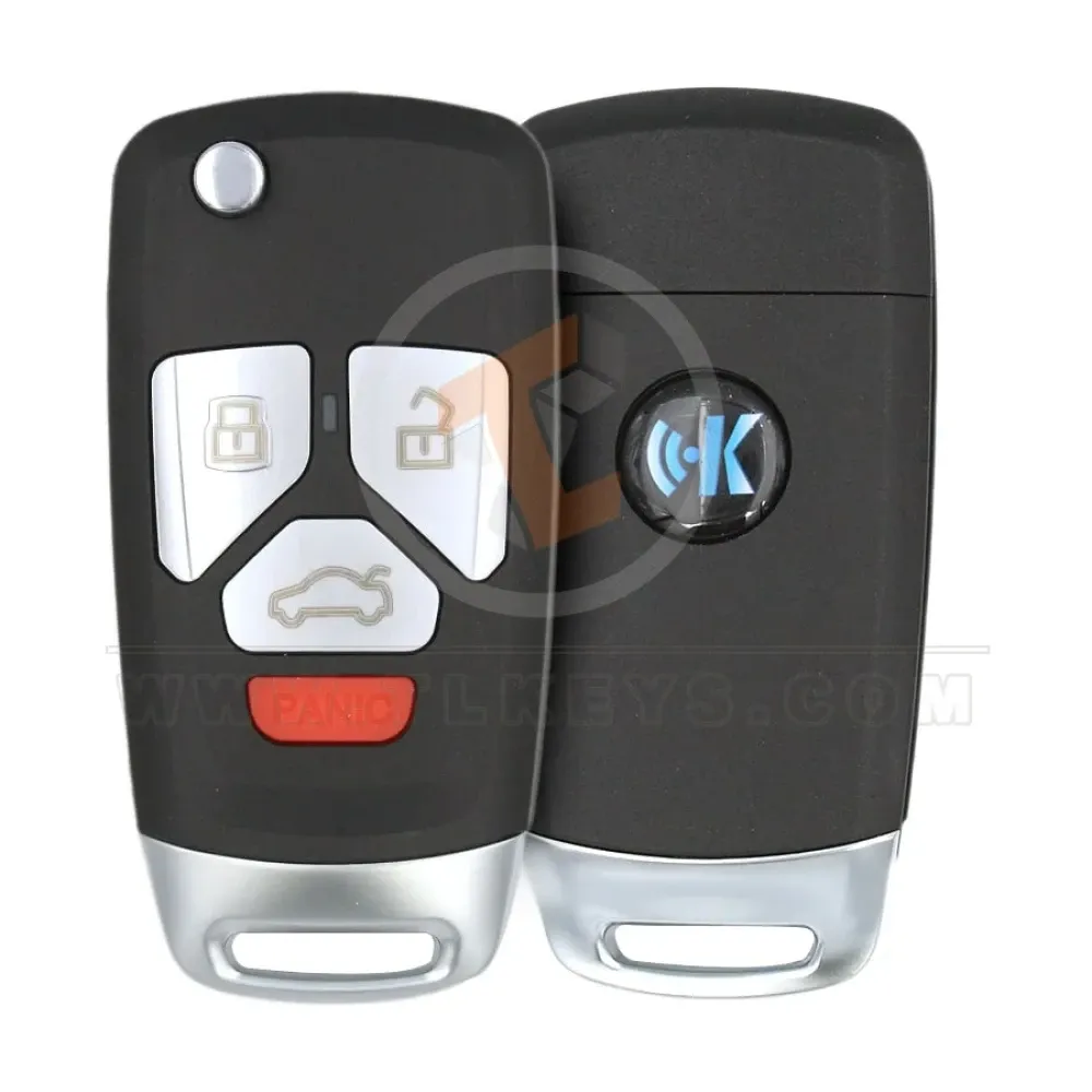 Keydiy kd universal multi functional flip key remote 4 buttons nb27 4 main