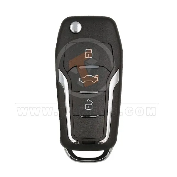 KeyDiy KD Universal Flip Key Remote 3 Buttons For Ford Type NB12 3 KeyDiy Remote Type NB Wireless Series