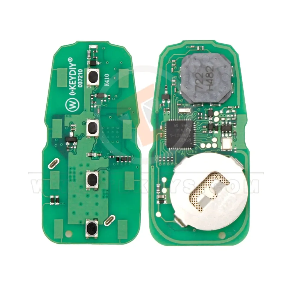 Keydiy tb27 4 universal smart remote key 4 buttons chrysler board