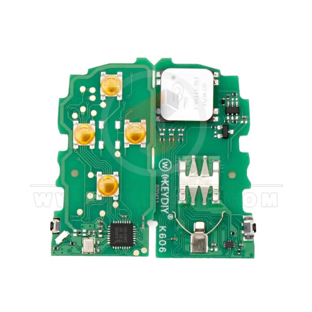 Keydiy kd zb17 5 smart key board 4 buttons for vw
