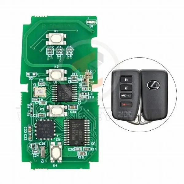Lonsdor Toyota 2016 2019 Smart Key Board 3+1 Buttons 314MHz Panic Button Yes