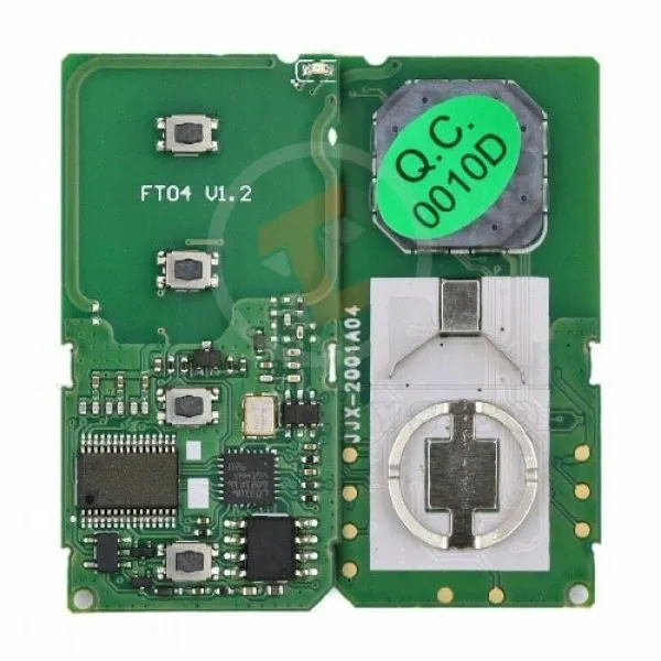 Lonsdor Toyota Lexus IS 2014 carte intelligente clé à distance 4 boutons 433 MHz puce de transpondeur ID 8A