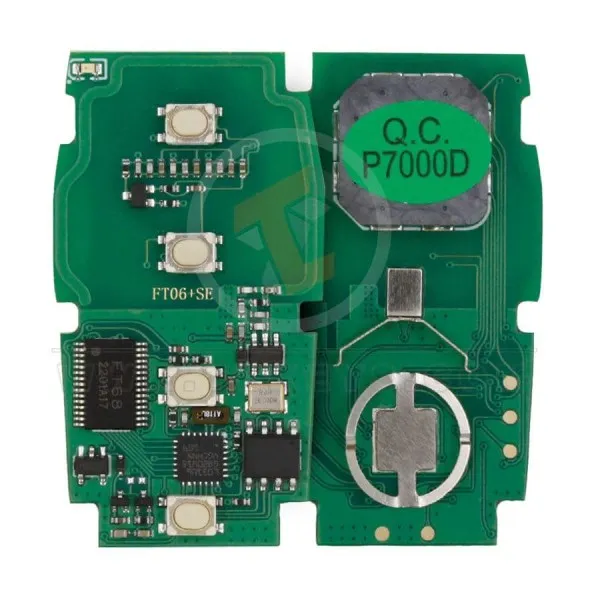 Lonsdor Subaru Smart Key Board 4 Buttons 433.92 MHz 8A Chip FT06 7000D Transponder Chip ID 8A Lonsdor Subaru Smart Key Board 4 Buttons 433.92 MHz 8A Chip FT06 7000D Transponder Chip ID 8A