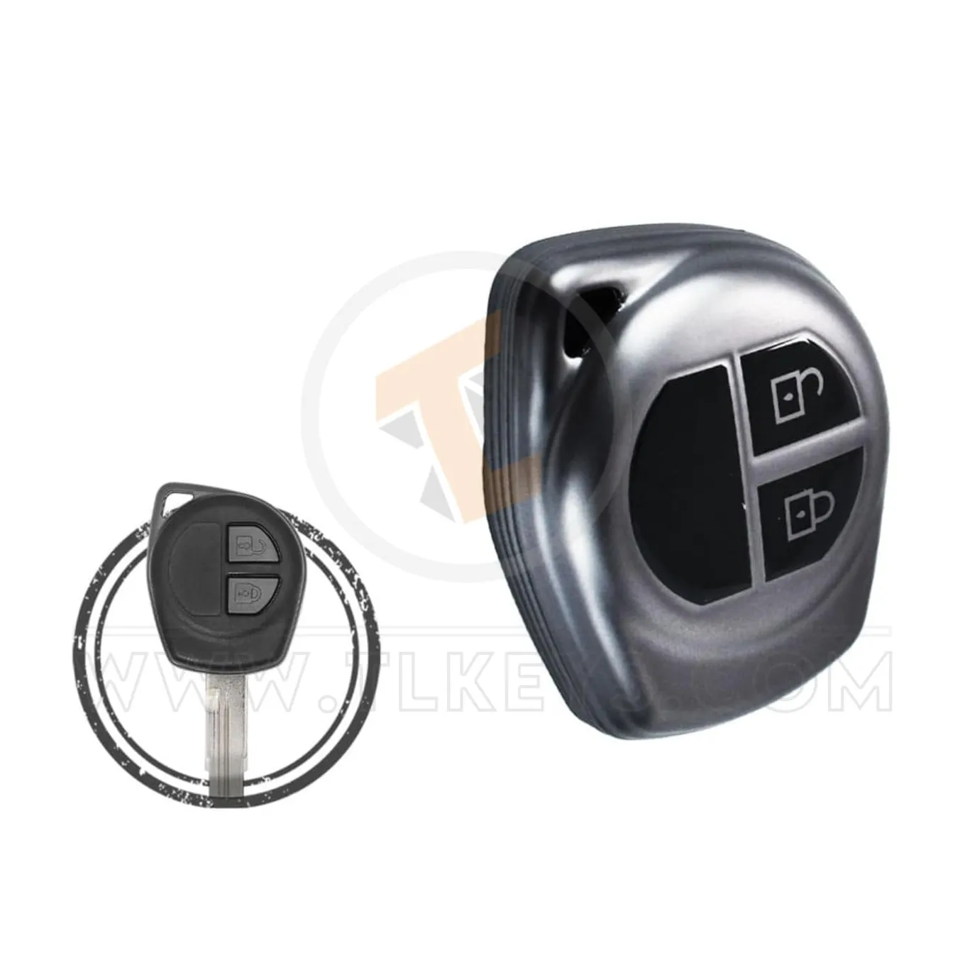 TPU Key Fob Cover Case For Suzuki Swift Ignis Ciaz Buttons 2