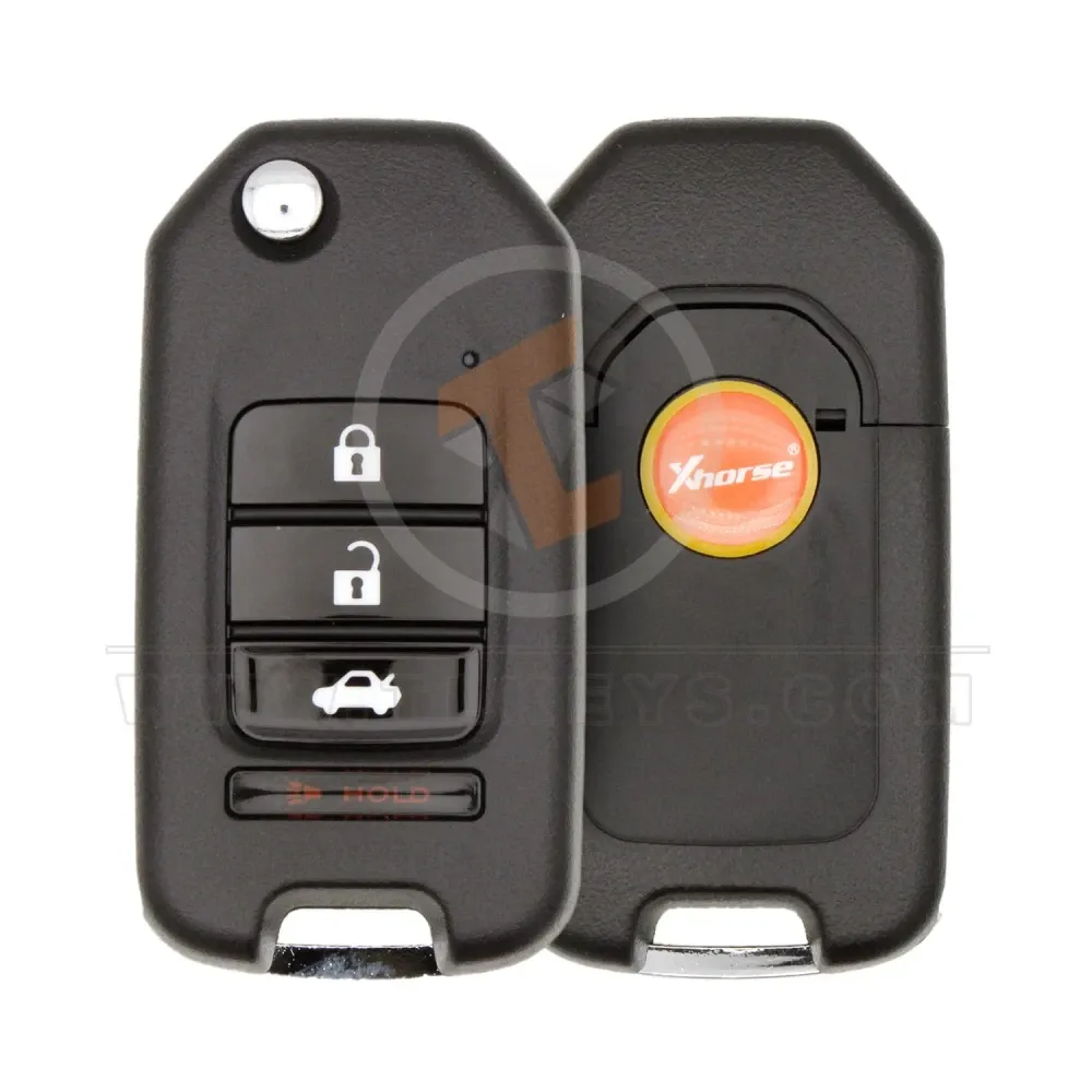 Xhorse xkho21en wire remote key 4 button honda style