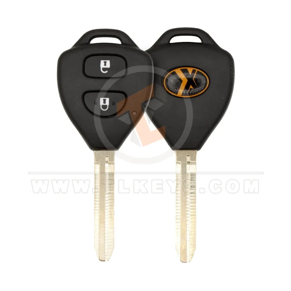 Xhorse xkt025en wired 2 button head key remote