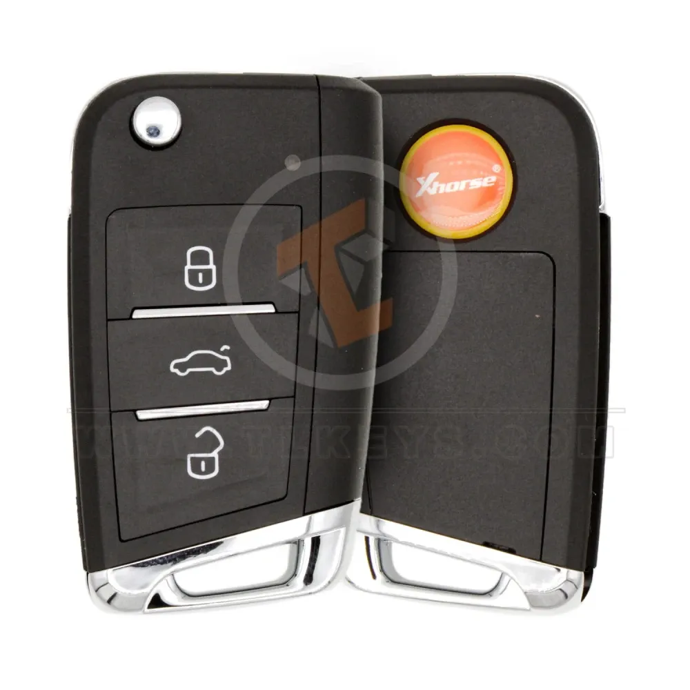 Xhorse xsdm04en smart remote key vw mqb style 3 buttons