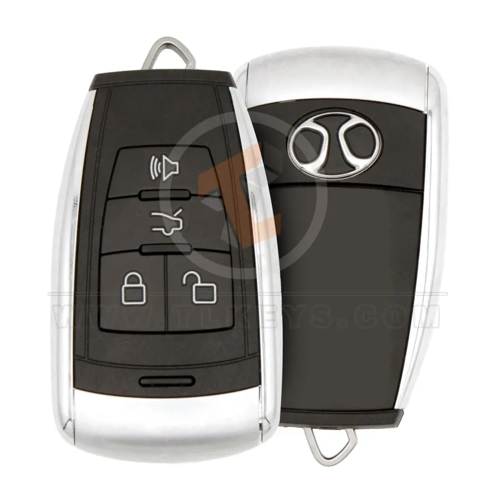 Original baic senova x55 smart key a021e00029 4 buttons