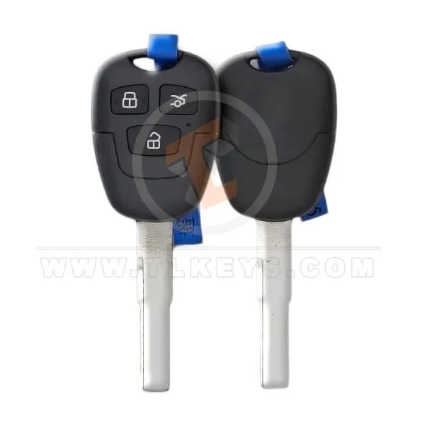 Brilliance H320 Tête Clé Télécommande 2011 2015 433 MHz 3 Boutons Boutons 3