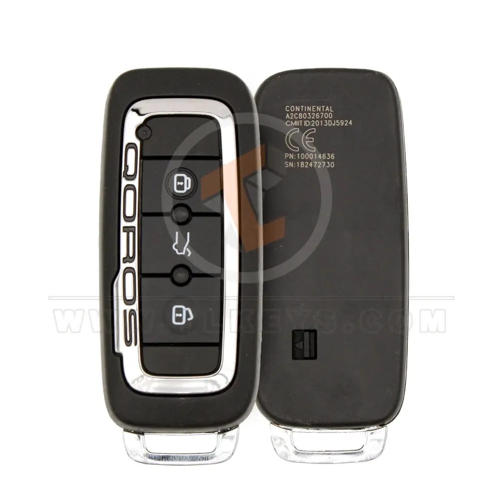 Original chery qoros smart proximity remote key 3 button Original chery qoros smart proximity remote key 3 button